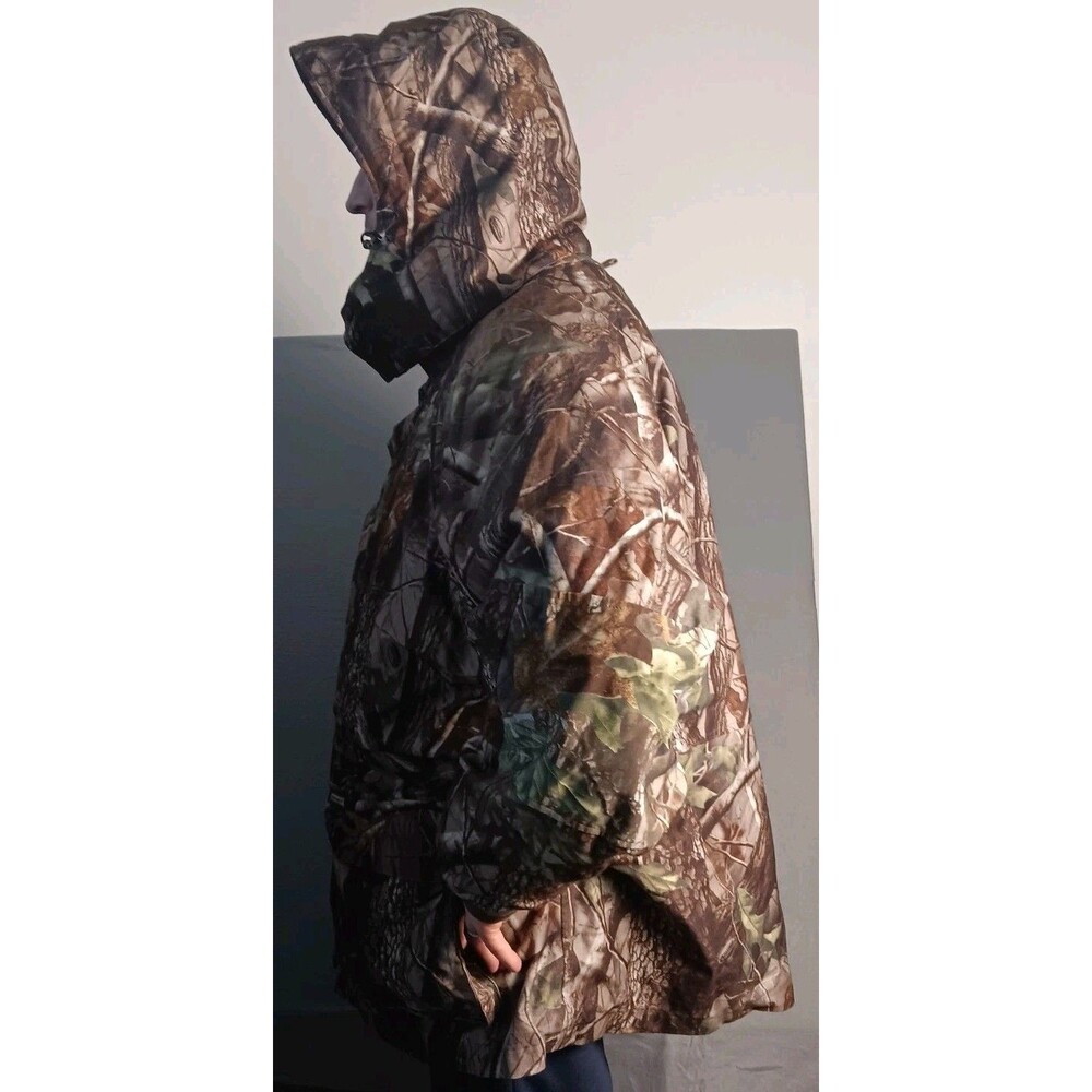Remington hardwoods hd camo hunting jacket men’s XXL 2-1 insulated coat heavy